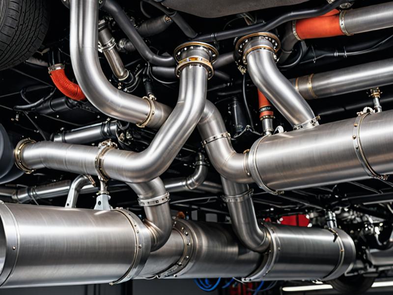 High performance exhaust system installation