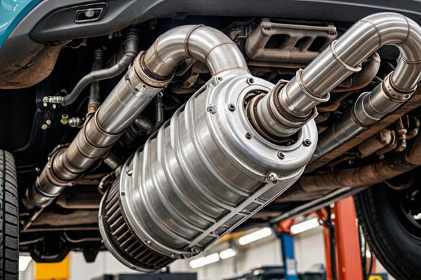 Hybrid vehicle catalytic converter service