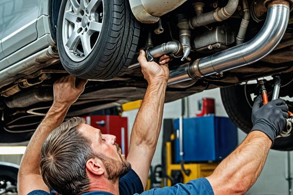 Fleet vehicle exhaust service