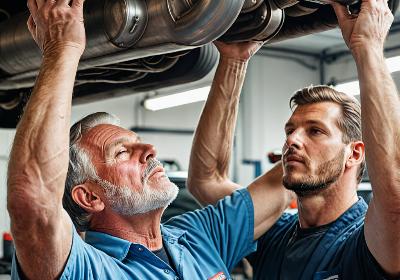 Senior technician Carlos