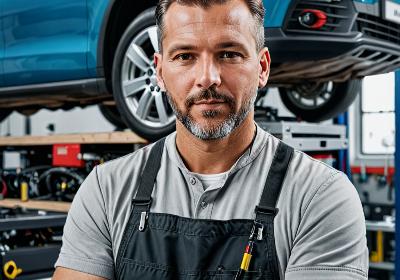 Master technician Mike
